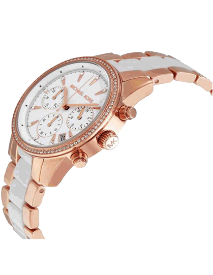 Michael Kors MK6324 Ritz Quartz White Dial Women's Watch