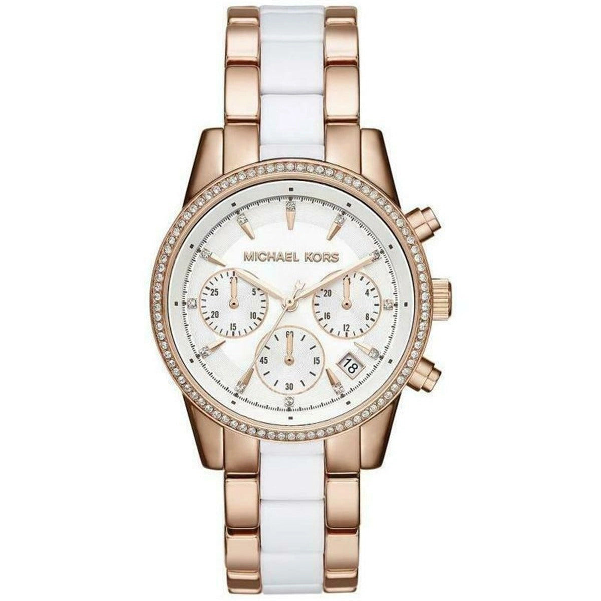 Michael Kors MK6324 Ritz Quartz White Dial Women's Watch