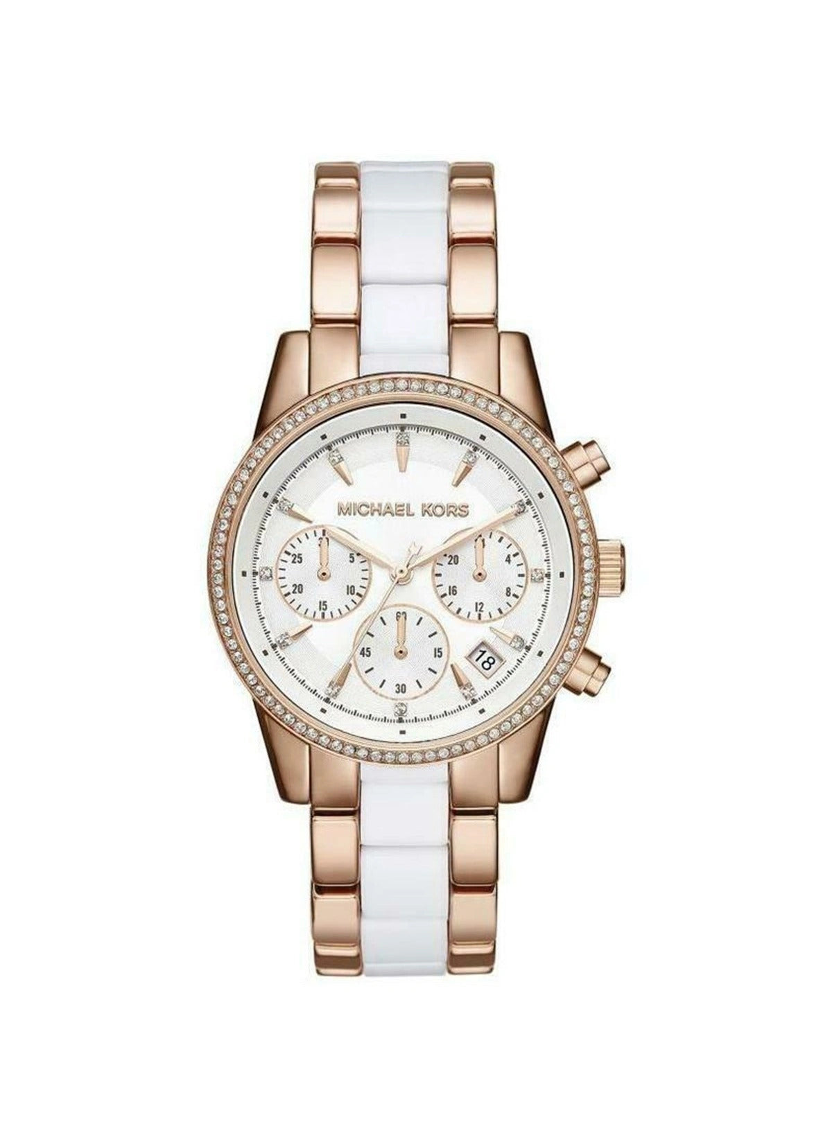 Michael Kors MK6324 Ritz Quartz White Dial Women's Watch