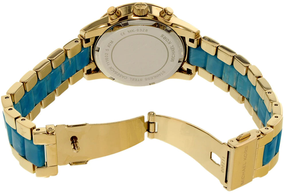 Michael Kors MK6328 Ritz Quartz Gold-tone Women's Watch
