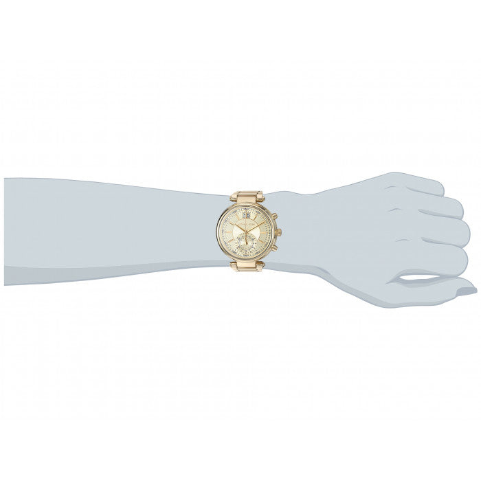 Michael Kors MK6362 Sawyer Gold Dial Women's Watch