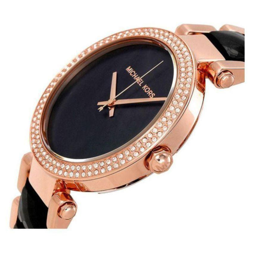 Michael Kors MK6414 Parker Black Dial Women's Watch