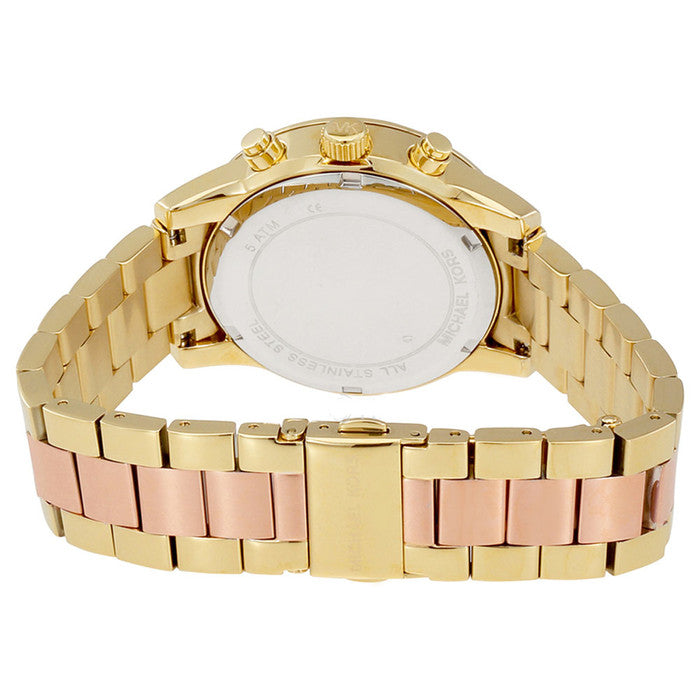Michael Kors MK6475 Ritz Chronograph Rose Dial Women's Watch