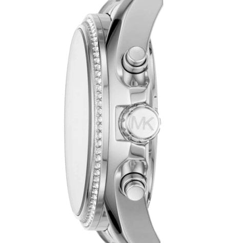 Michael Kors MK6537 Silver Bradshaw Pave Women's Watch