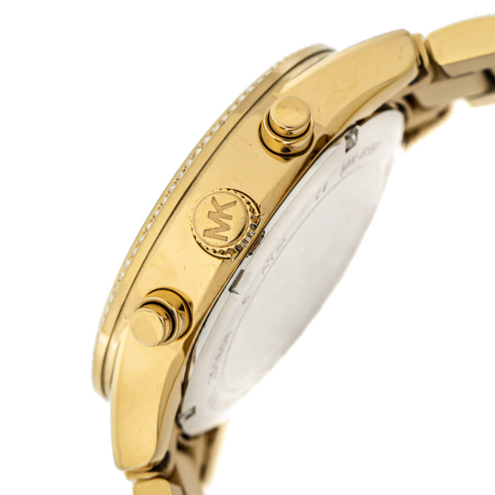 Michael Kors MK6597 Ritz Chronograph Gold Tone Women's Watch