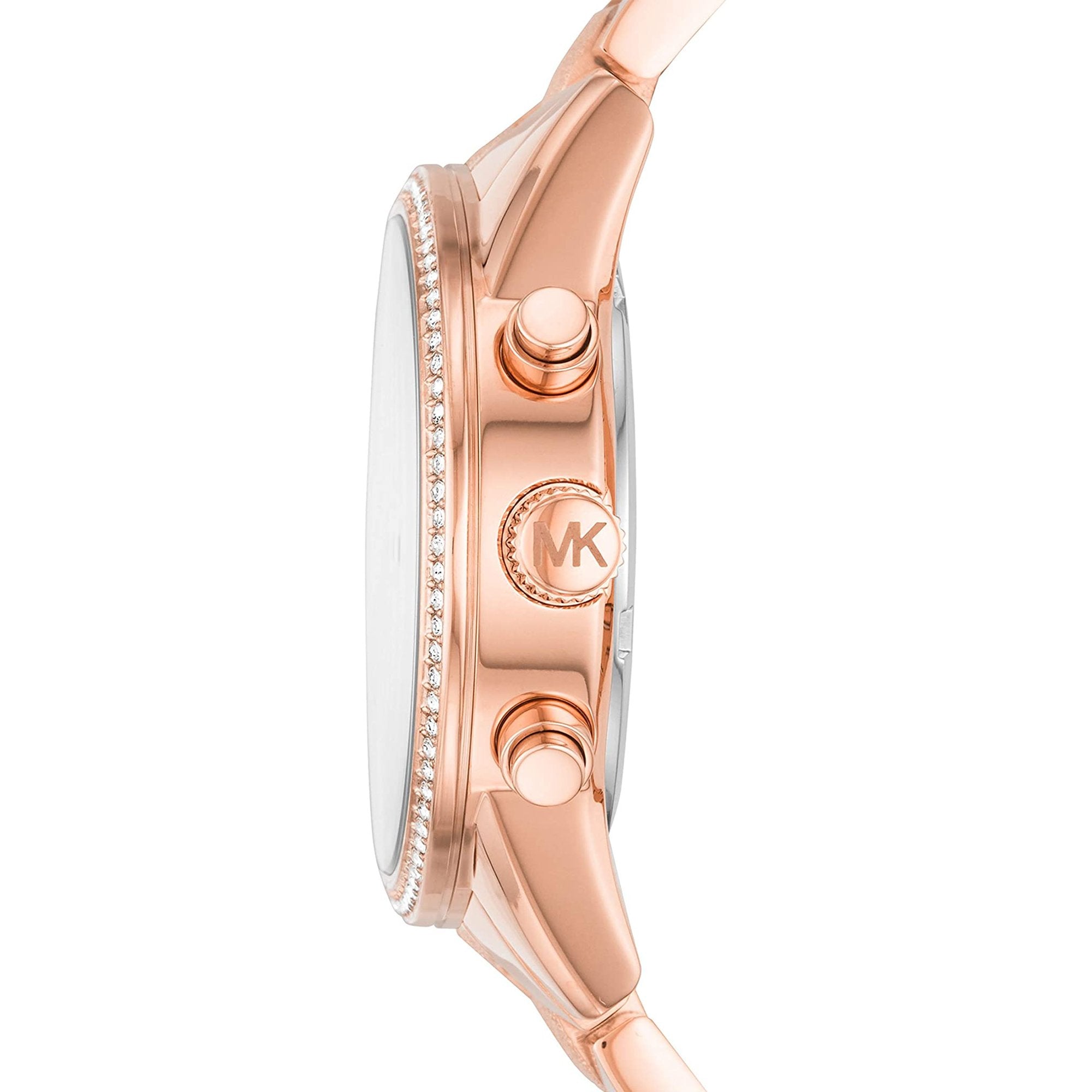 Michael Kors MK6598 Ritz Chronograph Rose Gold Tone Women's Watch