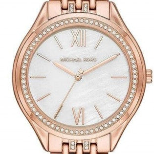 Michael Kors MK7076 Mindy Quartz Mother of Pearl Dial Women's Watch