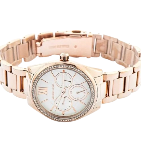 Michael Kors MK7095 Rose Gold Steel Chronograph Women's Watch