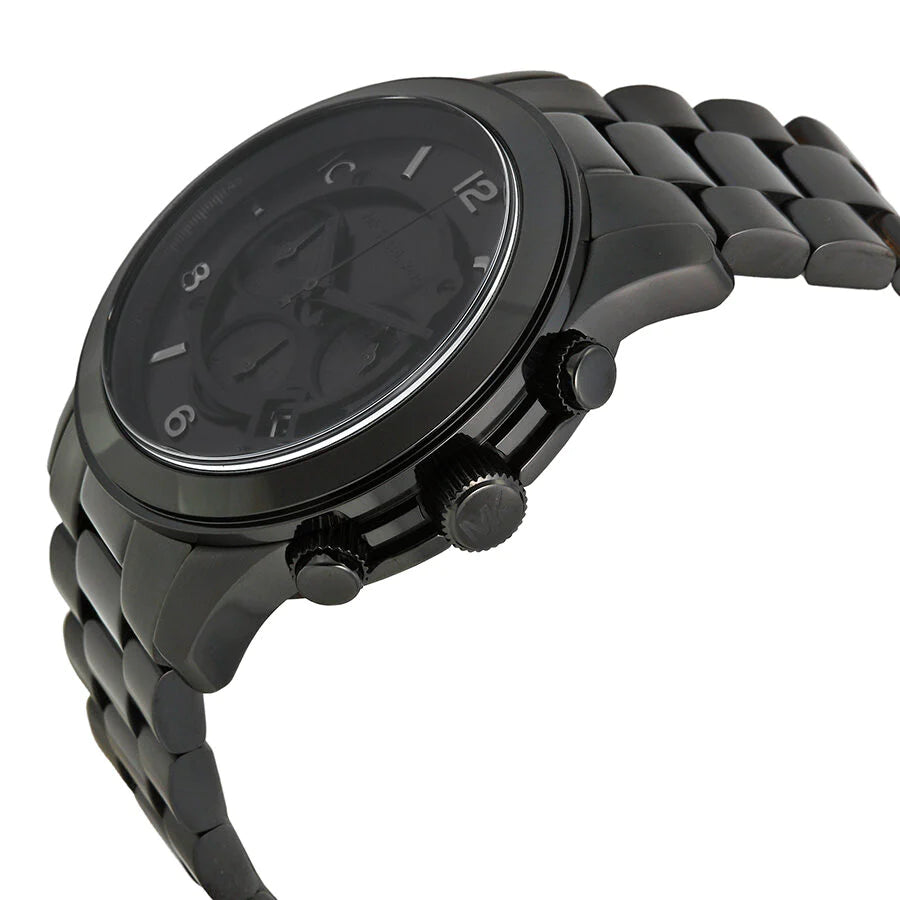 Michael Kors MK8157 Blacked Out Runway Chronograph Men's Watch