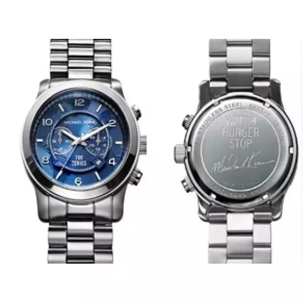 Michael Kors MK8314 Stop Hunger Silver Men's Watch