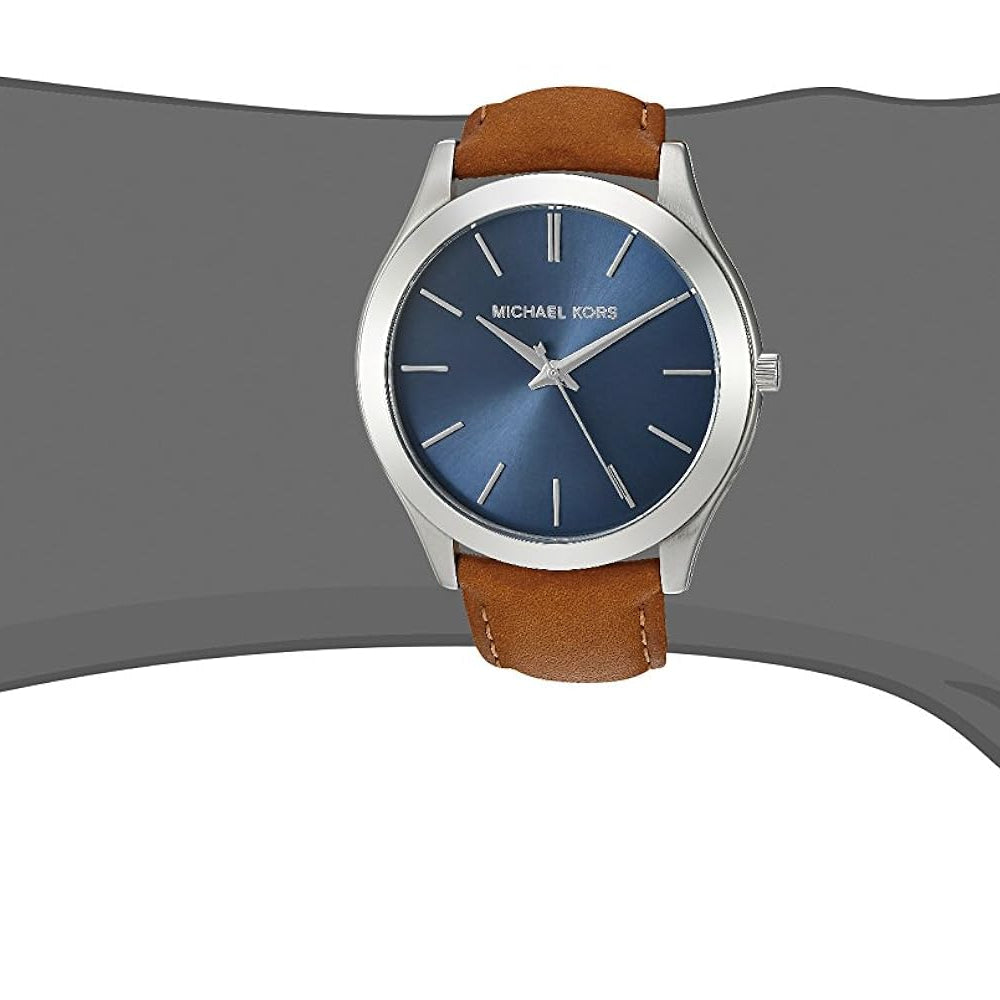 Michael Kors MK8508 Slim Runway Brown Men's Watch