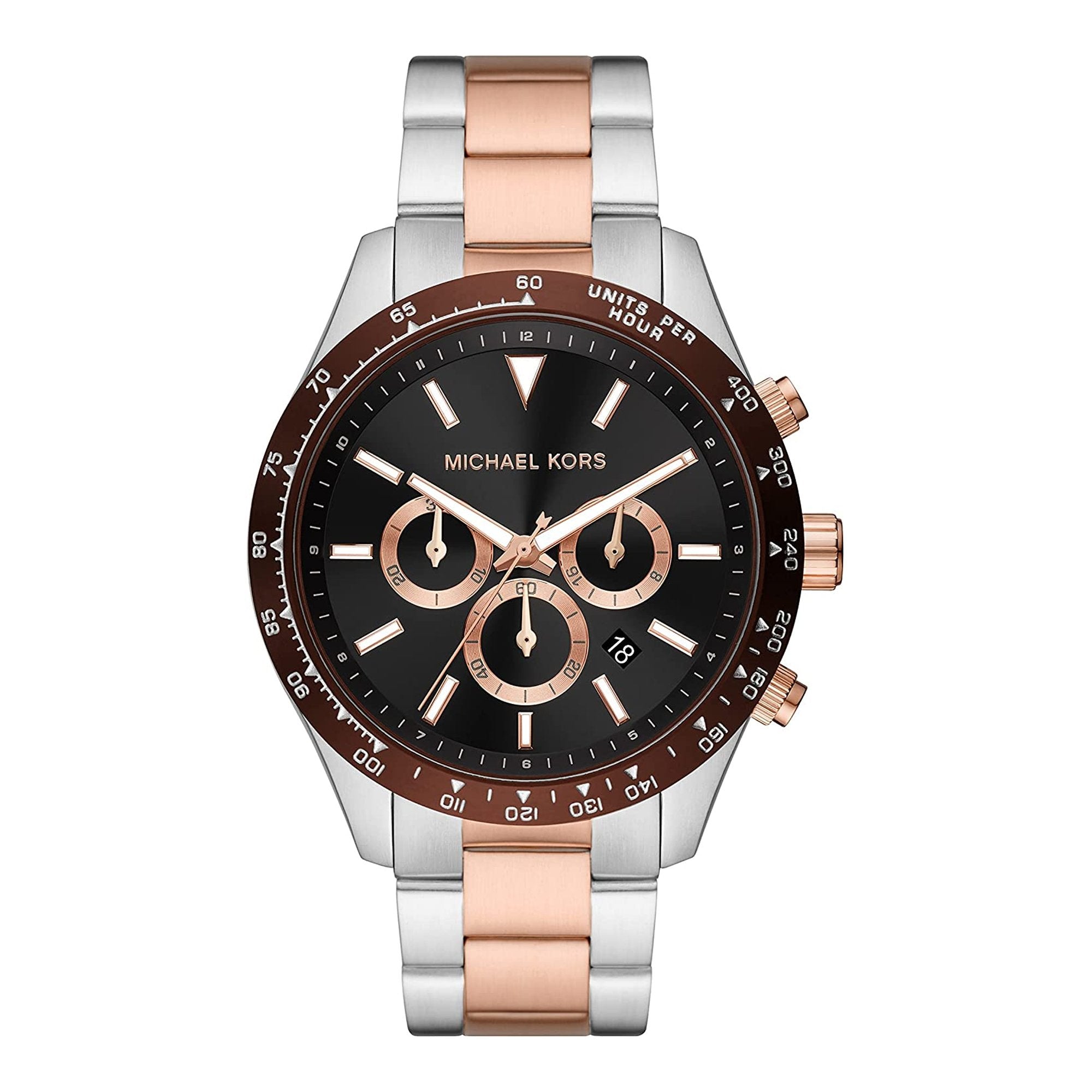 Michael Kors MK8913 Layton Chronograph Quartz Black Dial Men's Watch