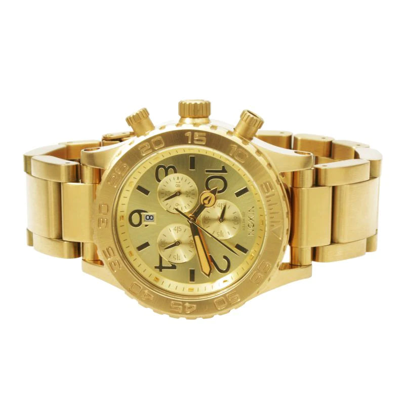 Nixon 42-20 A037-502 Gold Tone Men's Watch