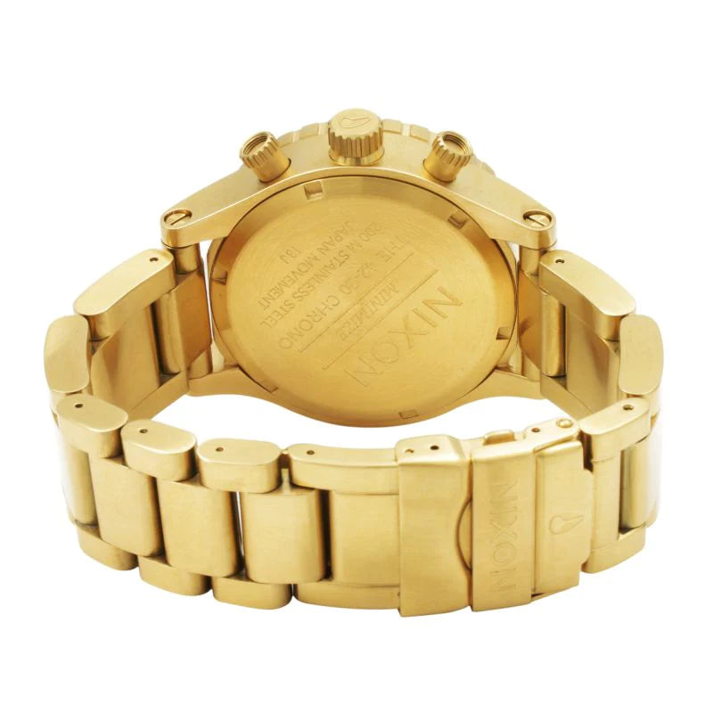 Nixon 42-20 A037-502 Gold Tone Men's Watch