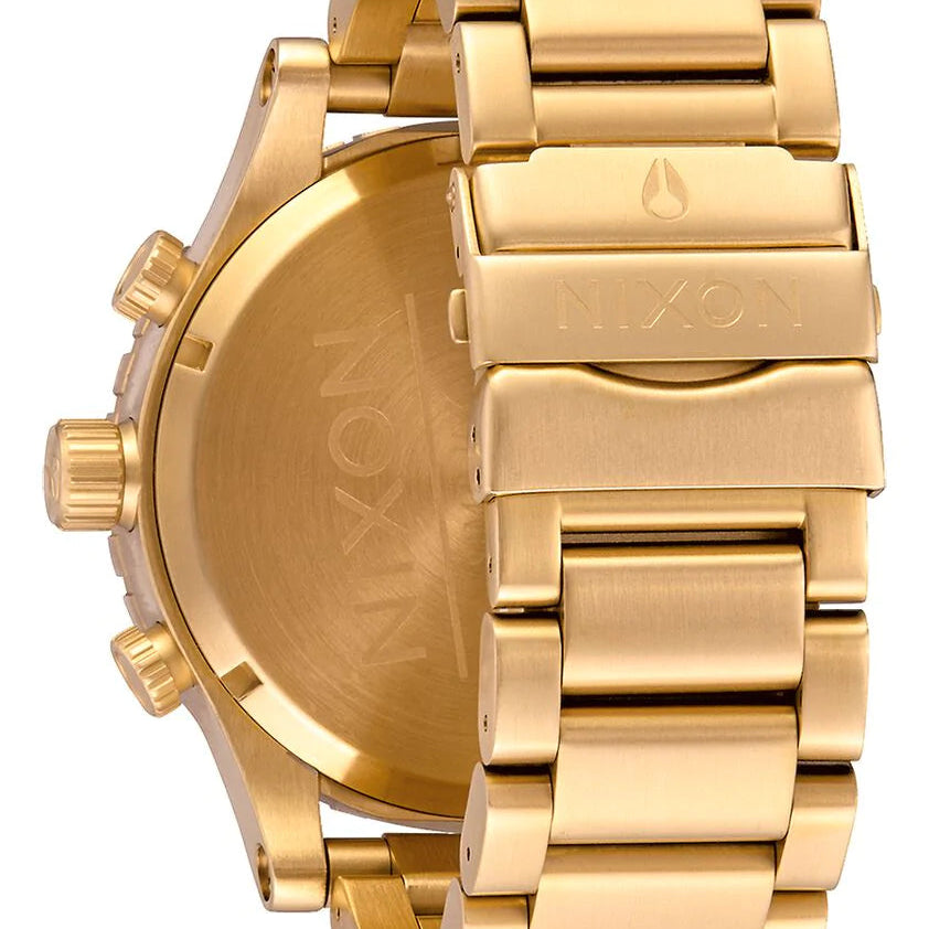 Nixon 51-30 A083-502 Gold Tone Men's Watch
