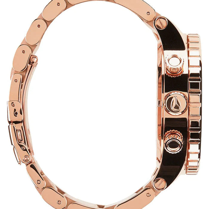 Nixon 51-30 A083-897 Rose Gold Men's Watch