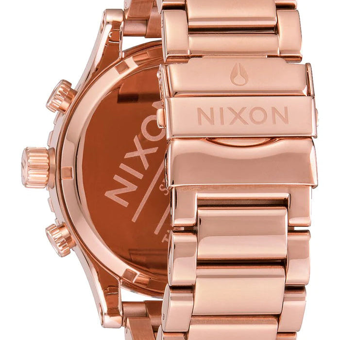 Nixon 51-30 A083-897 Rose Gold Men's Watch