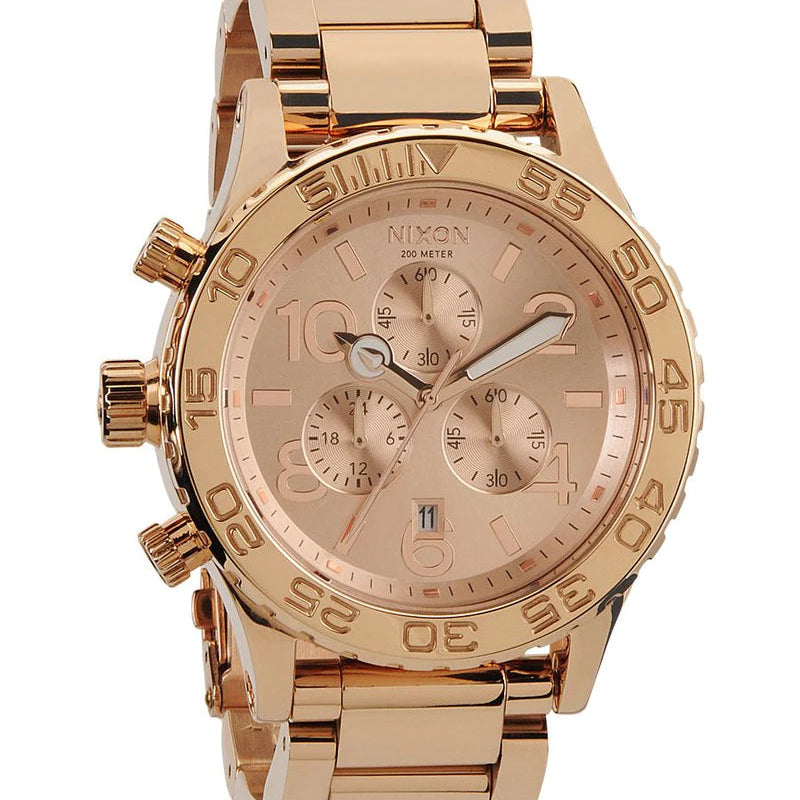 Nixon 51-30 A083-897 Rose Gold Men's Watch