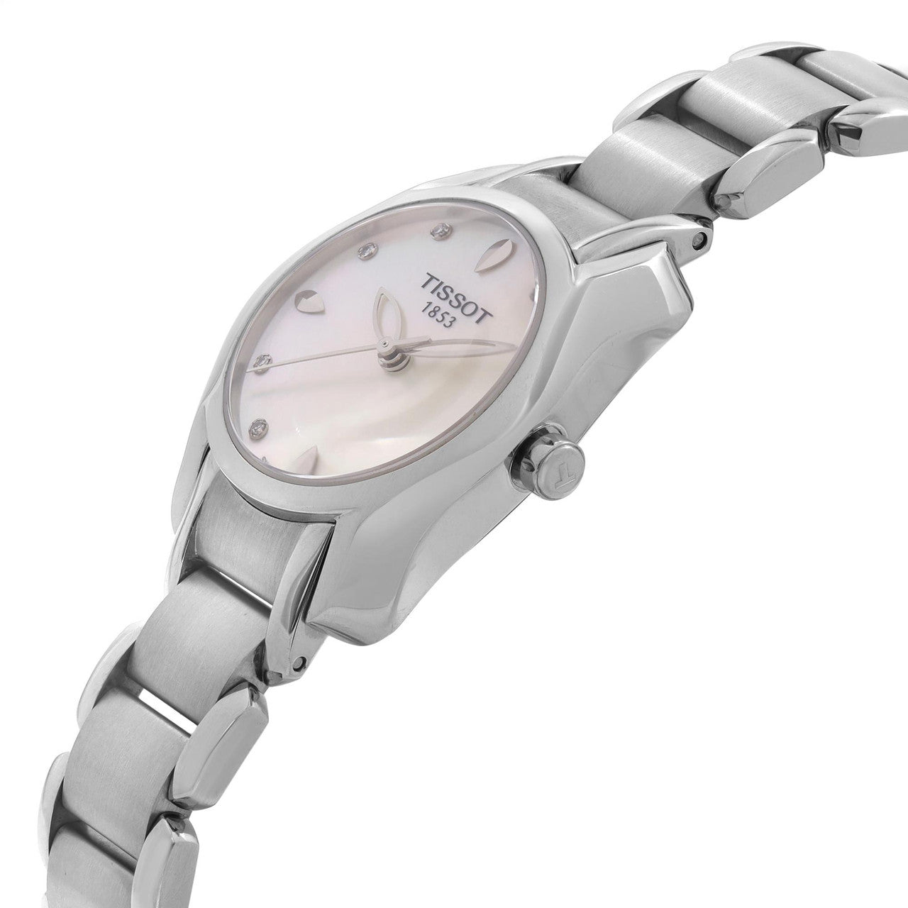 Tissot T023.210.11.116.00 T-Wave Stainless Steel MOP Dial Quartz Women's Watch