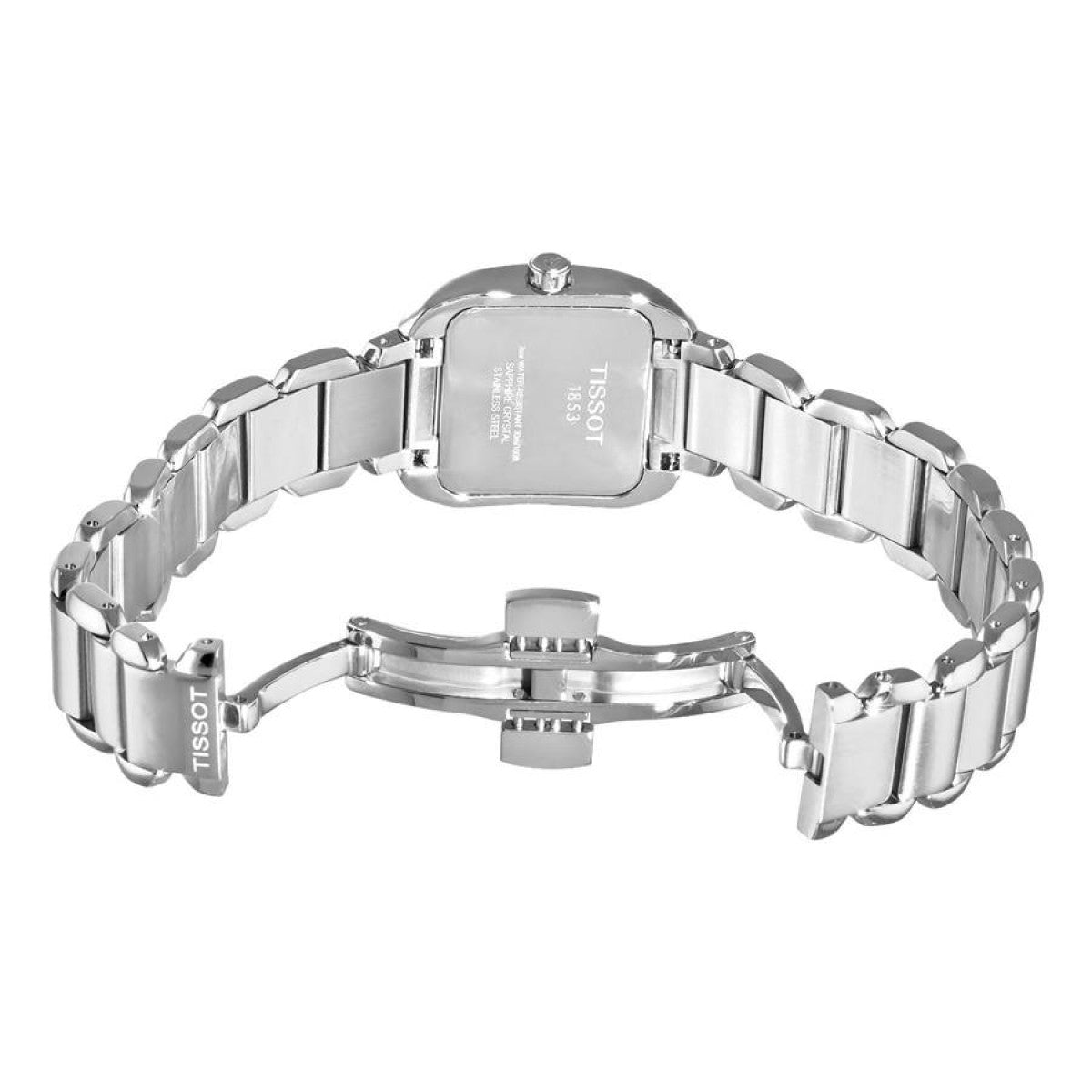 Tissot T02.1.285.74 T-Trend T-Wave Mother of Pearl Diamond Women's Watch