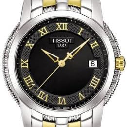 Tissot T031.410.22.053.00 Black Two Tone Stainless Steel Ballade III Men’s Watch