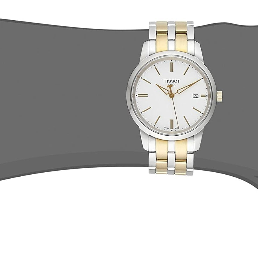 Tissot T033.410.22.011.00 White Dial Classic Dream Men's Watch