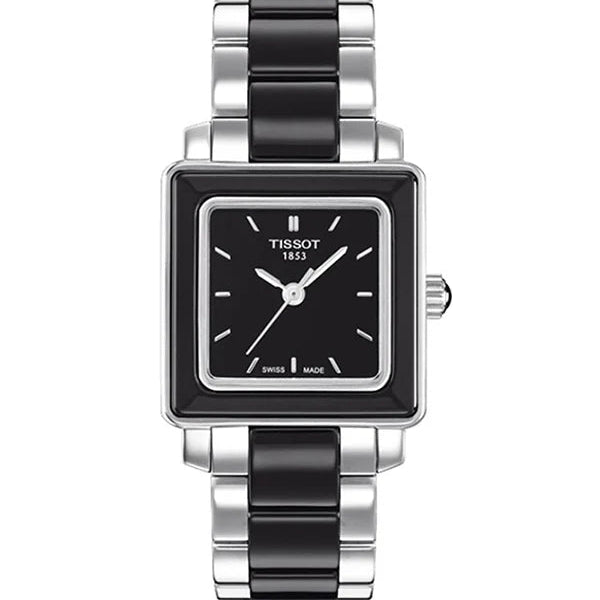 Tissot T064.310.22.051.00 T-Cera Black Ceramic Women's Watch