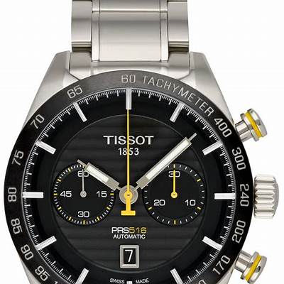 Tissot T100.417.11.051.00 PRS 516 Chronograph Black Dial Men's Watch
