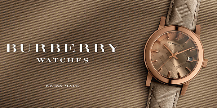 Favorite Watch Brands Used by World Famous People: Burberry