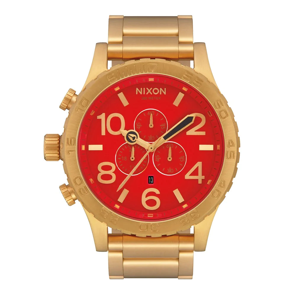 Nixon A083-514 Gold Men's Watch