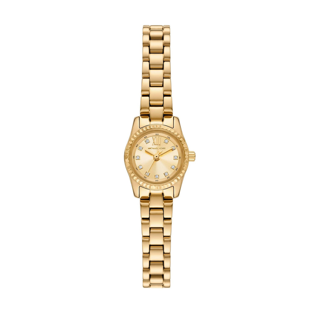 Michael Kors MK4862 Lexington Gold Dial Gold Tone Stainless Steel Women’s Watch