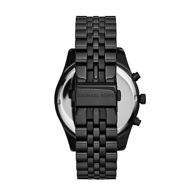 MK Michael Kors MK8467 Lexington Chronograph Black Dial Black