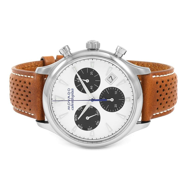 Movado 3650008 Heritage Series Calendoplan Chronograph Men's Watch