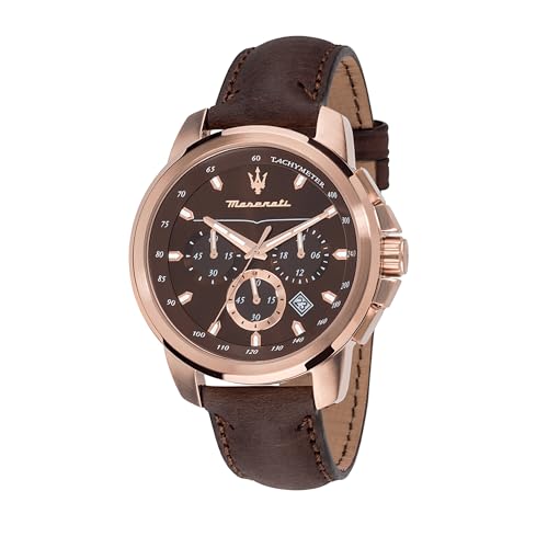 Maserati Successo R8871621004 Brown Chronograph Men’s Watch