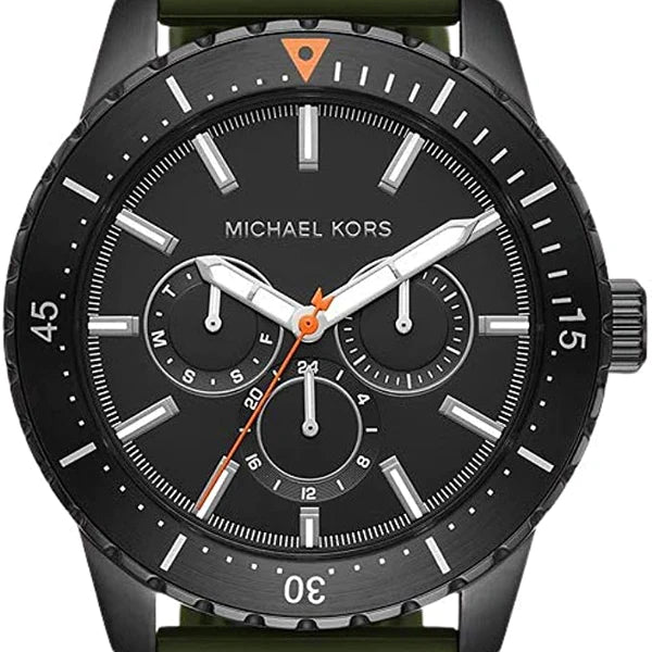 Michael Kors MK7165 Cunningham Multifunction Black-Tone Stainless Steel Men's Watch