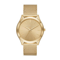Michael Kors MK8625 Slim Runway Gold Dial Gold Stainless Steel Men’s Watch