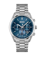 Hugo Boss 1513818 Champion Blue Dial Silver Steel Strap Men's Watch