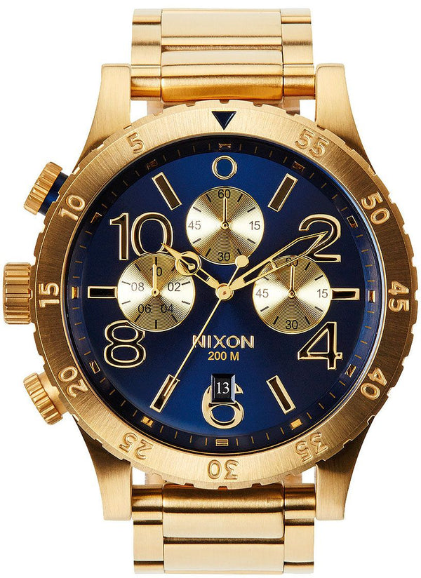 Nixon 48-20 A486-1922 Gold PVD Men's Watch