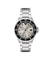 Emporio Armani AR11683 Grey Dial Stainless Steel Strap Men’s Watch