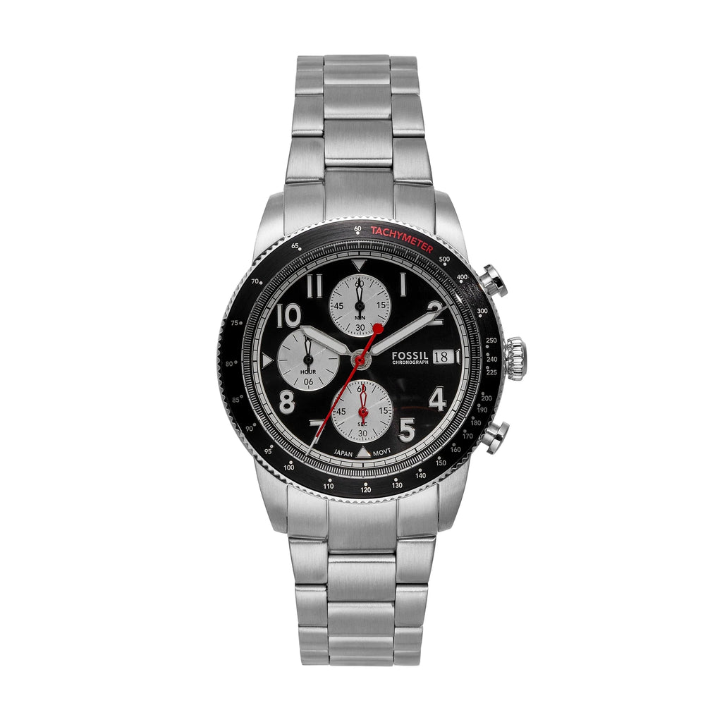 Fossil FS6045 Sport Tourer Chronograph Stainless Steel Men’s Watch