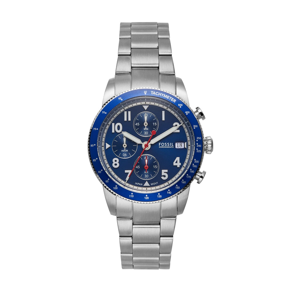 Fossil FS6047 Sport Tourer Chronograph Stainless Steel Men’s Watch
