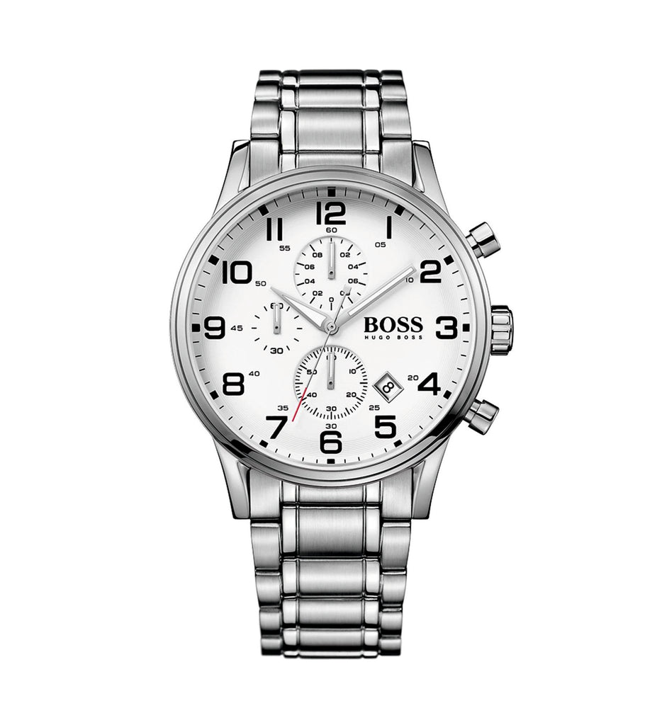 Hugo Boss 1513182 Aeroliner Silver Men's Watch