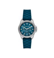 Michael Kors MKO1004 Mini Pilot Blue Dial Women’s Watch