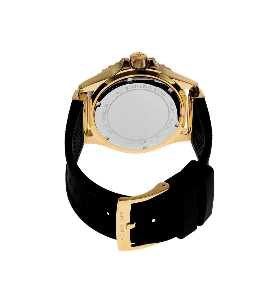 Michael Kors MK7440 Oversized Everest Pavé Gold-Tone and  display picture 1