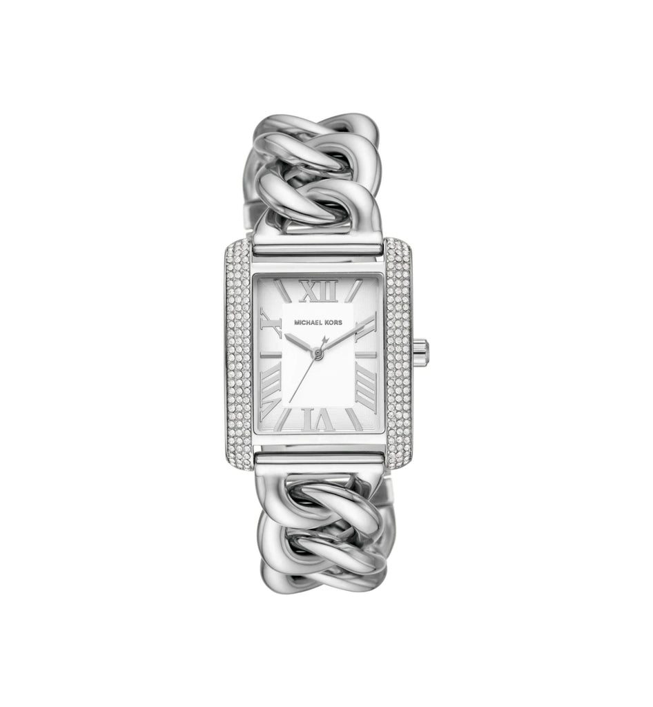 Michael Kors MK7438 Mini Emery Pavé Silver Women’s Watch