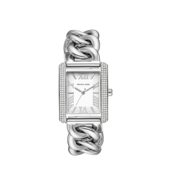 Michael Kors MK7438 Mini Emery Pavé Silver Women display picture 2