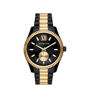 Michael Kors MK8948 Lexington Multifunction Black Dial Two-Tone Stainless Steel Men’s Watch