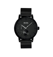 Hugo Boss 1513636 Oxygen Black Dial Black Stainless Steel Strap Men's Watch