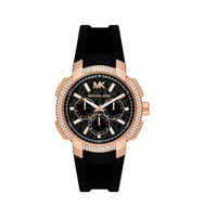 Michael Kors MK7245 Sidney Multifunction Black Dial Black Strap Women’s Watch