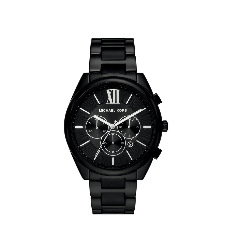Michael Kors MK8993 Janelle Chronograph Black Dial Black Stainless Steel Men’s Watch